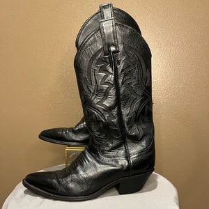 Justin Women’s Black Western Boot ~ Size 6B